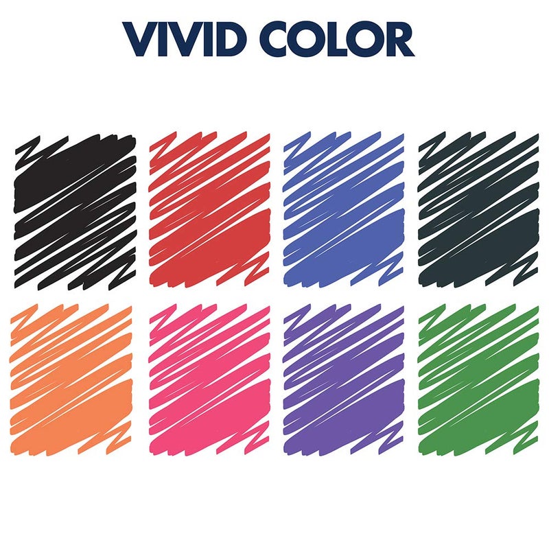 Quartet 2-in-1 Dry-Erase Marker Starter Kit, Chisel/Fine Tip, Assorted Colors, Eraser & Cleaner Included (79549A) - Image 2